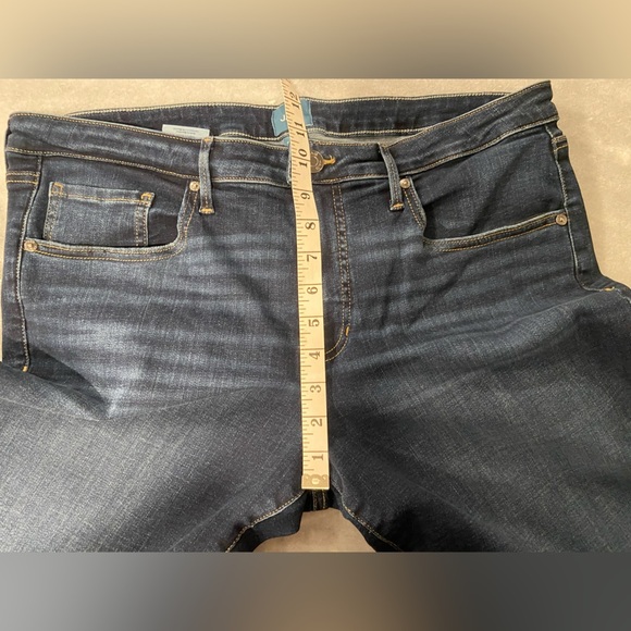 NWT JAG Size 18P Cassie Brisk Blue Mid Rise Slim Fit Straight Leg Jeans - Picture 10 of 13